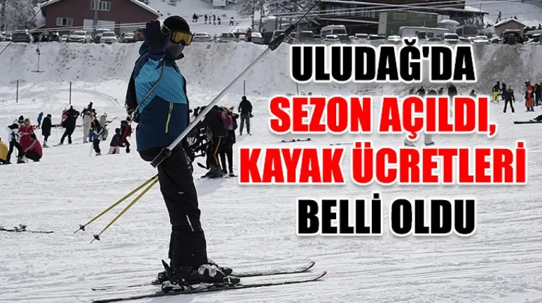 Uludağ'da kayak kiralama ücretleri belli oldu